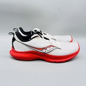 Saucony Shoes Womens 8.5 White Red Kinvara Running Formfit Athletic Sneakers